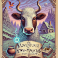 Cover image depicting a magical cow